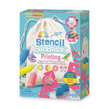 4M - KidzMaker - Stencil Backpack Printing Kit
