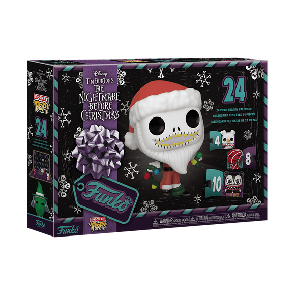 Funko Pocket Pop! Disney's Tim Burton’s The Nightmare Before Christmas 24-Day Holiday Advent Calendar