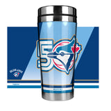 (PRE-ORDER) Toronto Blue Jays 50th Season : Limited Run - 16oz Stainless Steel Tumbler With Insert