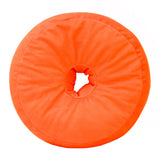 LIFESAVERS : Orange Round Pillow with Hole - 10"