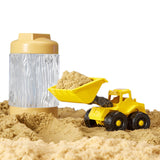 MGA : Wonder Factory Never Dry Sand Construction Trucks 4-In-1 Tool