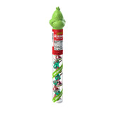 (USA) Hershey's Kisses : Grinch Milk Chocolate, Christmas Candy Plastic Cane, 2.08 oz