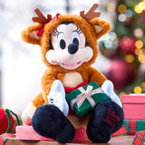 Disney Minnie Mouse : 2025 Reindeer Festive Christmas Plush 14"