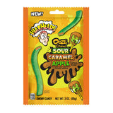 Warheads : Halloween Ooze Chewz Caramel Apple Ropes 3oz [BB 01/2027]