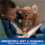 Gund : Premium Plush - Disney , Kanga & Removable Roo Oh So Snuggly - 12.5"