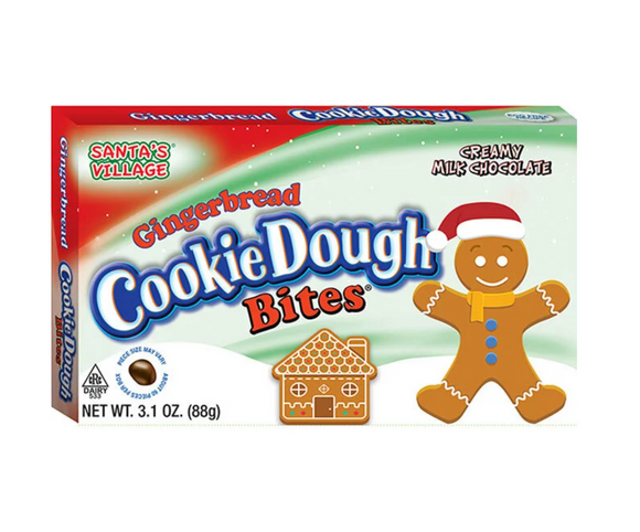 Santa's Village Gingerbread Cookie Dough Bites - 3.1oz [BB 09/24/26]