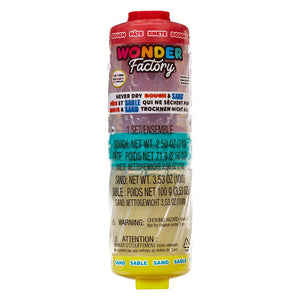 MGA : Wonder Factory - Never Dry Dough & Sand Starter Set with 4-In-1 Tool