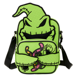 Loungefly : The Nightmare Before Christmas Oogie Boogie Glow Crossbuddies® Cosplay Crossbody Bag with Coin Bag