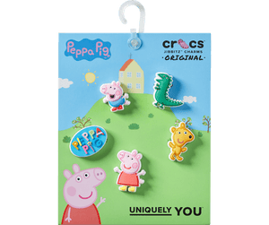 Crocs : Peppa Pig 5 Pack Jibbitz™ Charms