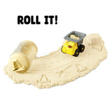 MGA : Wonder Factory Never Dry Sand Construction Trucks 4-In-1 Tool