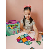 Crayola : Colours of Kindness - Magnetic Building Tiles - 24 Pcs