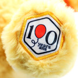 Disney - Winnie The Pooh - Medium Plush - Rose Fabric with Patch - Winnie The Pooh Collectors Edition 100th Anniversary