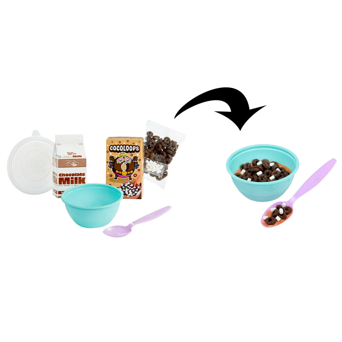 MGA : Slime Life - Bowl Of Choco Cereal - DIY Slime Kit – Colossal Toys ...