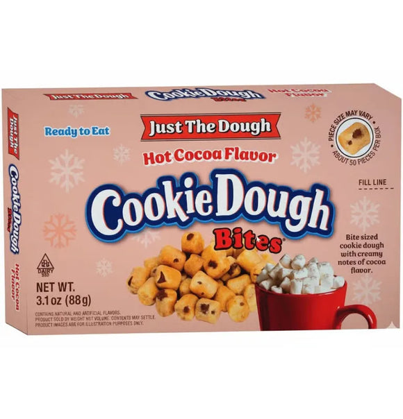 Cookie Dough Bites : Hot Cocoa Flavour - Theatre Box [BB 10/10/26]