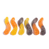 Colossal's Exclusive Spooky Halloween Candy : Sour Fall Mini Gummi Worms + Ghoulish Gummies - OVER 1LB
