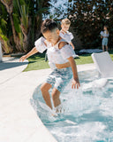 (PRE-ORDER) Cherrypick Summer : Little Swimmer Floatie - Toddler & Kids Swim Vest Floaties - Surf Paradise