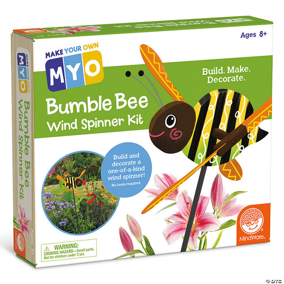 Mindware : Make Your Own Bumble Bee Wind Spinner Craft Kit