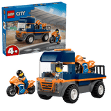 Lego : City - Motorcycle Transporter
