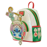 Loungefly Premium : Disney
Stitch & Scrump Iridescent Holiday Ornament Mini Backpack