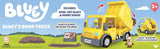 Bluey : Bluey’s Dump Truck with Hard Hat Bluey and Muddy Bingo Figures