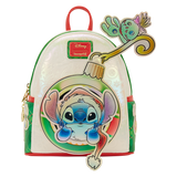Loungefly Premium : Disney
Stitch & Scrump Iridescent Holiday Ornament Mini Backpack