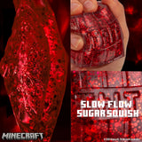 Minecraft x SlimyGloop Gelli Gels Glitter Series - Squishy Stress Cube (Assorted Styles)