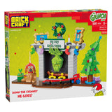 Brickcraft : Grinch in Fireplace