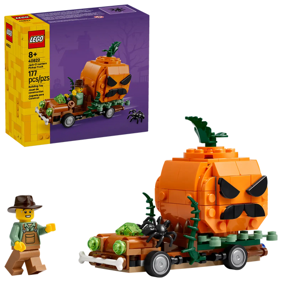 Lego : Jack-O'-Lantern Pickup Truck