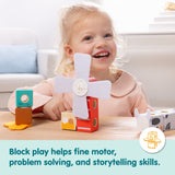 Melissa & Doug : Blockables™ Farm Friends Play Set