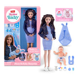 [NO OTHER ITEM CAN BE ADDED] (PRE-ORDER) Zuru : My Mini Baby Mom and Baby Surprise Series 1