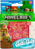 Minecraft x SlimyGloop Gelli Gels Glitter Series - Squishy Stress Cube (Assorted Styles)