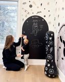 Cherrypick : JUMBO Magic Playwall - Arch Magnetic Wall Decal - Midnight