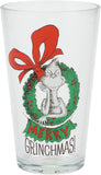 The Grinch : The Grinch Holiday Graphics - 4 Pack, 16 Oz Glass Set