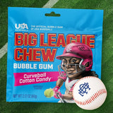 Big League Chew : Cotton Candy Bubble Gum [BB 02/18/2028]