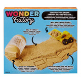 MGA : Wonder Factory Never Dry Sand Construction Trucks 4-In-1 Tool