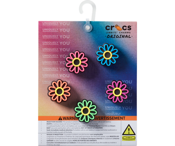 Crocs : Lights Up Daisy 5 Pack
Jibbitz™ Charms