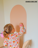 Cherrypick : MINI Magic Playwall - Arch Magnetic Art Wall Decal for Small Spaces - Blush