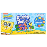 Frankford : SpongeBob Gummy Krabby Patties - Pretty Patties  Colors - Theater Box 2.54oz [BB 11/2027]