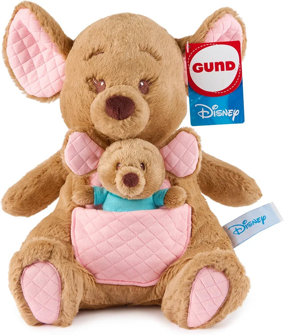 Gund : Premium Plush - Disney , Kanga & Removable Roo Oh So Snuggly - 12.5