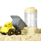 MGA : Wonder Factory Never Dry Sand Construction Trucks 4-In-1 Tool