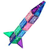 Crayola : Glitter Pip-Tiles Mini- Magnetic Building Tiles - 24 Pcs