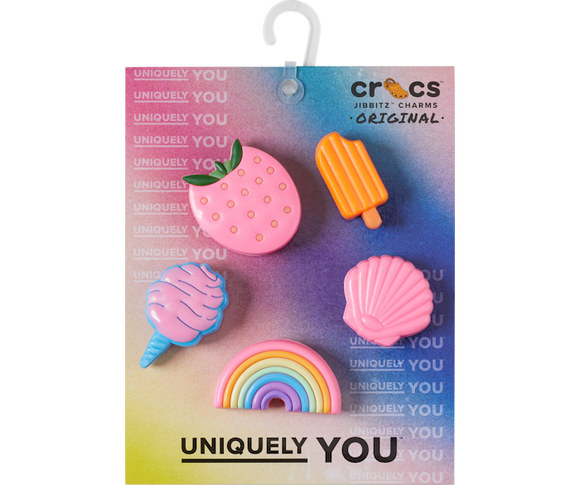 Crocs : Pastel Pool Party 5 Pack Jibbitz™ Charms