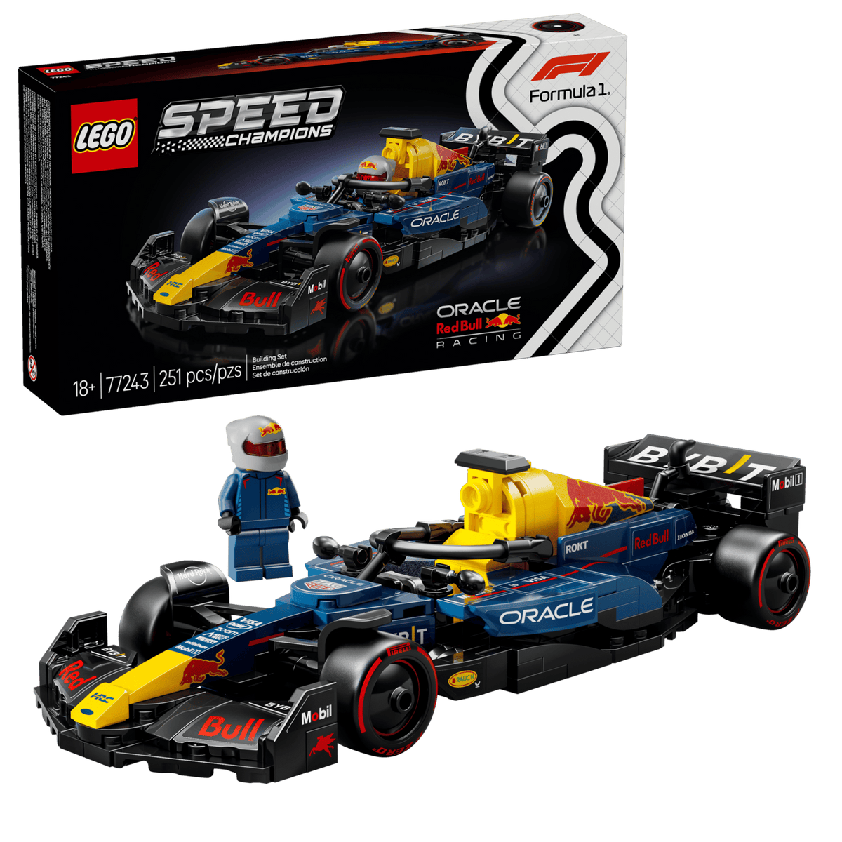 Lego : Speed Champions - Oracle Red Bull Racing RB20 F1® Race Car ...