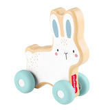 Fisher-Price : Wooden Push-Along Bunny
