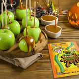 Warheads : Halloween Ooze Chewz Caramel Apple Ropes 3oz [BB 01/2027]