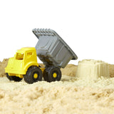 MGA : Wonder Factory Never Dry Sand Construction Trucks 4-In-1 Tool