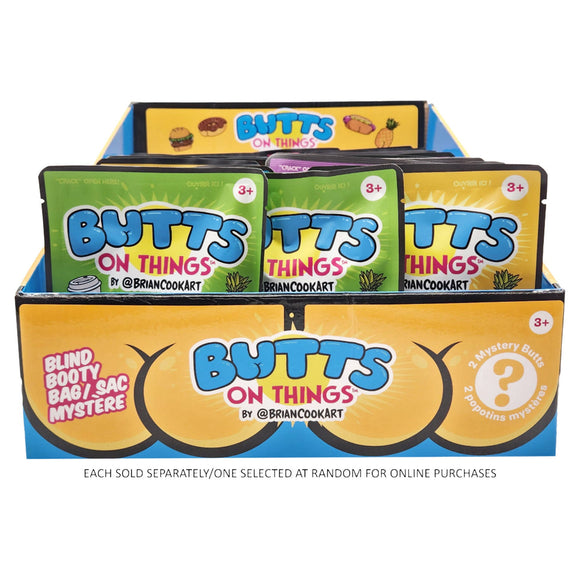 Butts On Things - Mini Plush 2-Piece Booty Bags