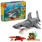 Lego : Creator 3-In-1 - Fierce Shark with a Treasure Chest