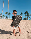 (PRE-ORDER) Cherrypick Summer : Little Swimmer Kickboard - Toddler & Kids Swim Flutter Board - Monochrome Smiley