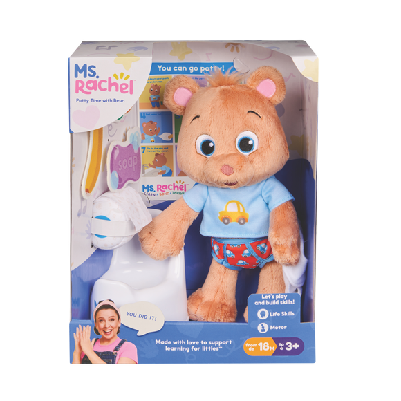 Ms. Rachel Rachel Bean Potty Playset